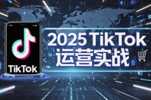 2025TikTok电商运营，掌握TikTok店铺运营核心技巧，实现低成本高转化-迷胡学堂